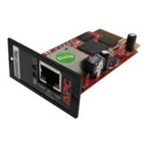 APC Easy UPS SMV Network Management Card APV9602 - Carte de supervision distante - pour Easy UPS SMV SMV1000, SMV1500, SMV2000, SMV3000, SMV750