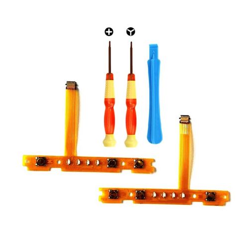 Pièces De Rechange Pour Manette De Jeu Nintendo Switch, Bouton Sl Sr, Câble Flexible, Joycon, Ns L/R, Avec Outil De Tournevis