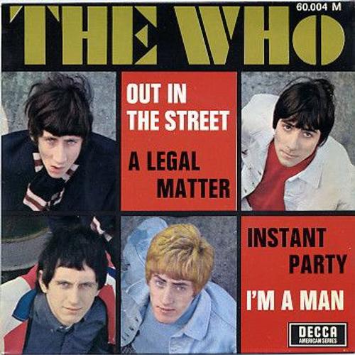 The Who Out In The Street 45 Tours 1966