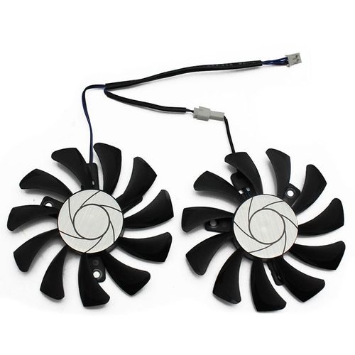 Refroidisseur De Carte Graphique Pour Msi Geforce Gtx 1050ti Gtx-1050-Ti-4gt-Oc, 75mm, 2 Broches