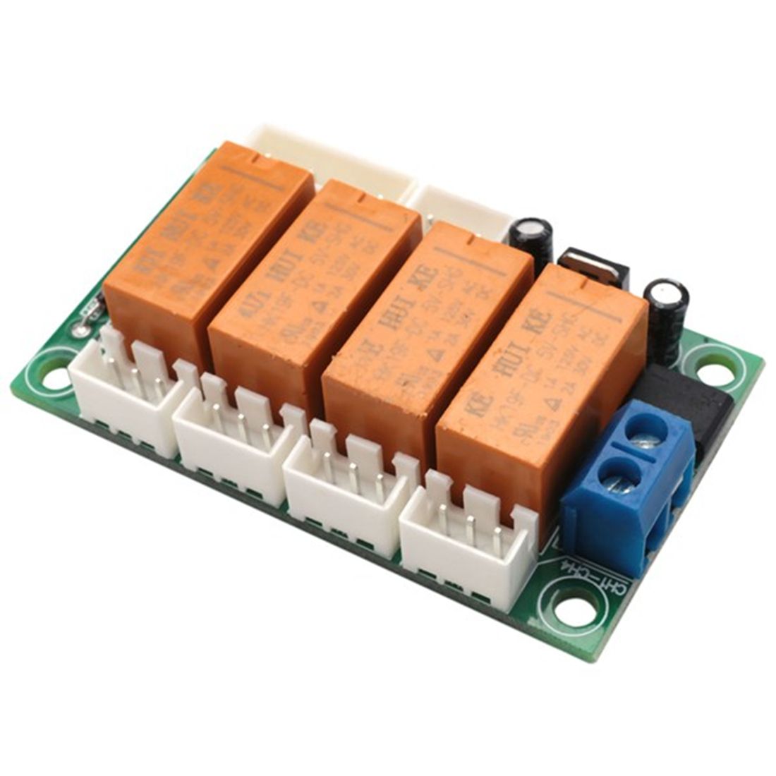 Slecteur de Signal d'entre Audio, relais  4 voies, commut... - 3