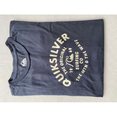 Teeshirt Manches Longues Quicksilver Surf Wave