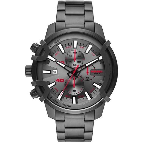 Diesel Griffed Men's Quartz Chronograph Watch With Silicone, Stainless Steel Or Leather Strap