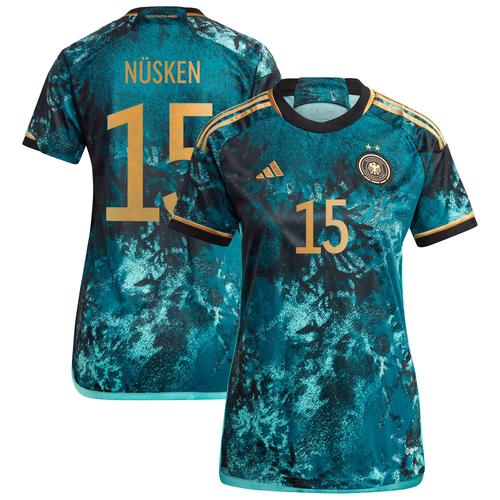 Maillot Allemagne Extérieur 2023 - Femme Avec Flocage Nüsken 24