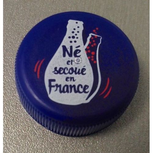 France Capsule Plastique À Visser Orangina Né Et Secoué En France