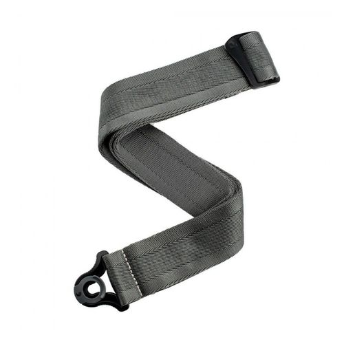 D'addario 50bal09 - Sangle Auto Lock Pour Guitare, Metal Grey
