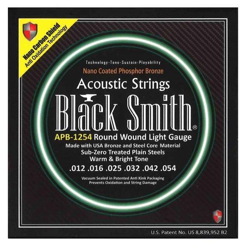 Black Smith Aot-Pb1254 - Jeu Cordes Acoustiques Aot 12-54