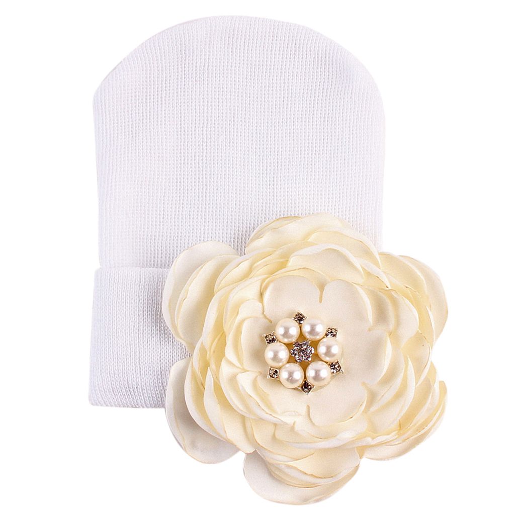 Bonnet B b Naissance Fille en Coton Photo Chapeau Chaud de B b E