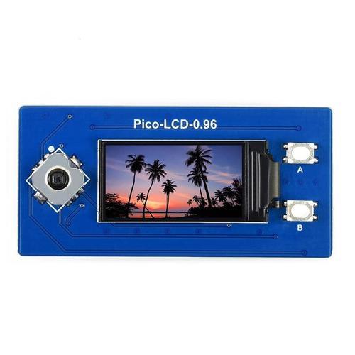 écran LCD 0.96 pouces pour Raspberry Pi Pico, Module d'affichage couleurs 65K, écran IPS 160x80 Pixels, pilote ST7735S intégré