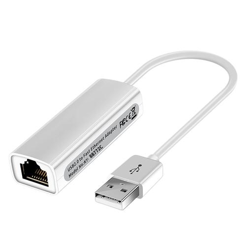 Câble adaptateur Ethernet LAN usb 2.0, 20cm, AX88772C, pour Win95 OSR2/98/98Se/ME/2000/XP/NT3.5