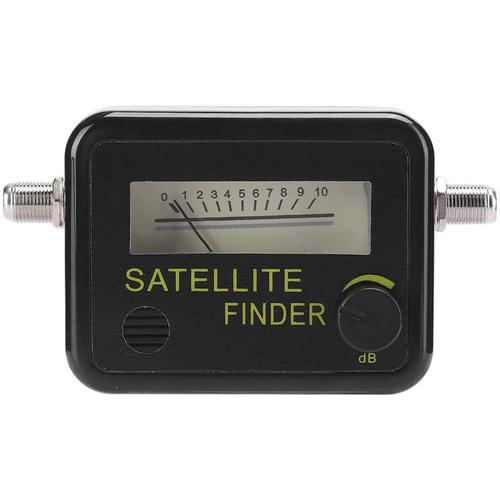 Compteur analogique JS-SF03 de filet plat de détecteur de signal satellite sensible avec la connexion de LNB-to-REC