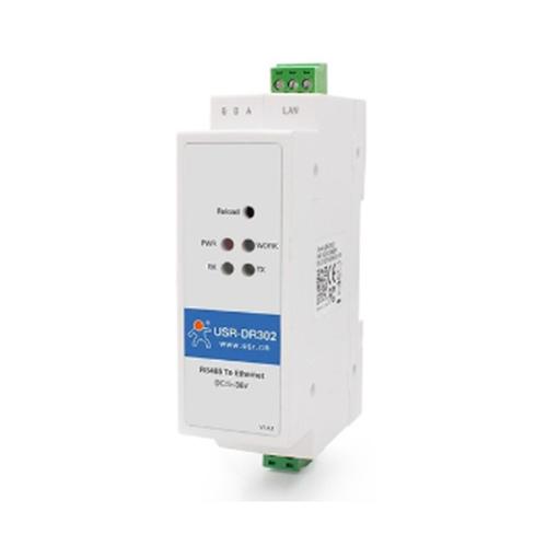 Module de serveur IP USR-DR302 Din Rail série RS485 vers Ethernet, convertisseur Ethernet Modbus RTU vers Modbus, unité TCP