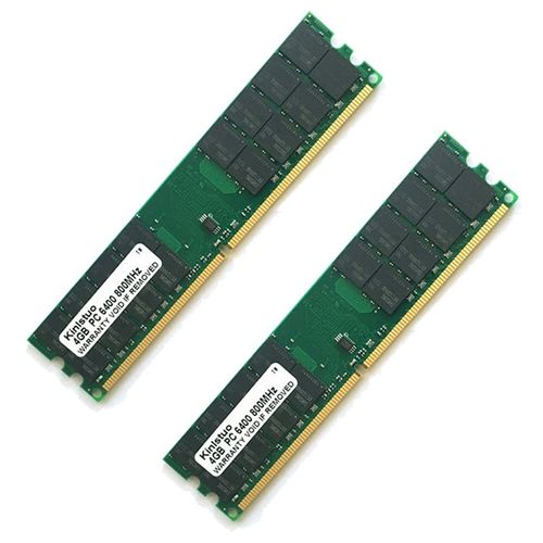 Barrette de RAM DDR2 4 go pour PC AMD, module de mémoire vive, capacité 4 go, fréquence d'horloge 800/800Mhz