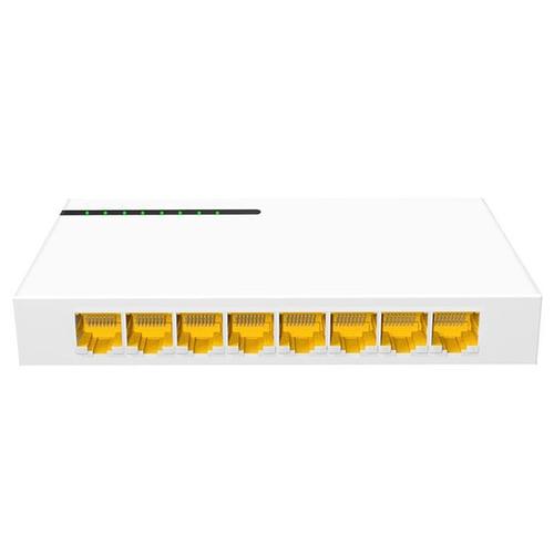 Commutateur Ethernet Gigabit à 8 ports, commutateur non géré, séparateur domestique, commutateur de surveillance du réseau, prise ue