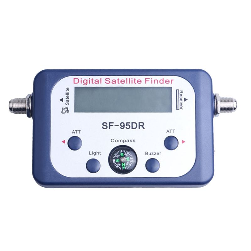 1 kit de recherche de Satellite numérique à SF-95DR mètres, récepteur de Signal TV, décodeur Sat, écran LCD