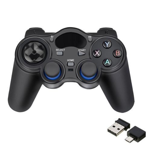 Manette De Jeu Sans Fil Otg, 2.4 Ghz, Avec Récepteur Usb, Joystick, Pour Ps3, Android Tv Box, Raspberry Pi4