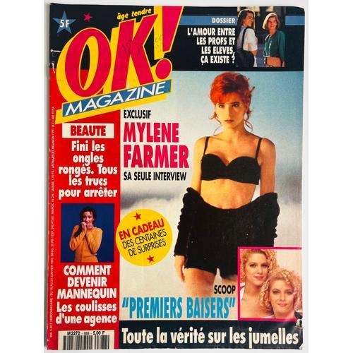 Ok Age Tendre (Janvier 1993) Mylène Farmer