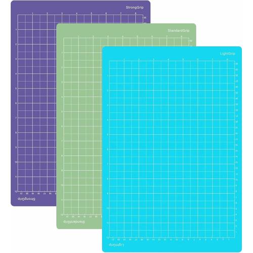 Tapis De Découpe Pour Cricut Joy Xtra, 3 Pièces Tapis De Coupe Adhésifs De Rechange Antidérapant Cutting 8,5 X 12 Pouces Tapis Pour Cricut Accessoires Bricolage Diy