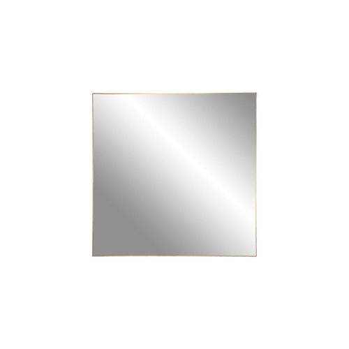Miroir avec Cadre Jersey, Argent, 60x60x0,5 cm