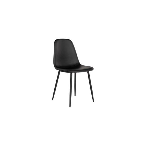 Lot De 2 Chaises Stockholm, Noir, 50x44x86 Cm