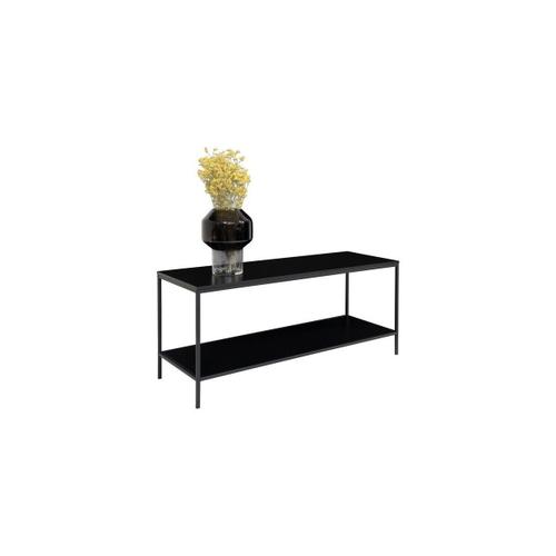 Table Console Vita, Noir, 36x100x45 Cm