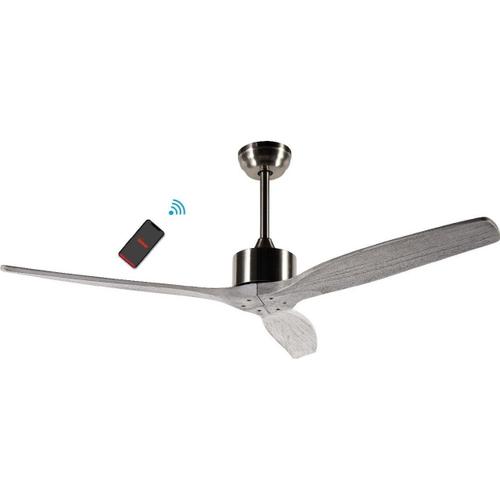 Ventilateur de Plafond Cerf-volant, Argent, 132x275x132 cm