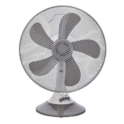 Ventilateur de Table Traversone, Gris, 36x48x25 cm