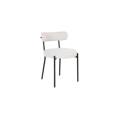 Lot De 2 Chaises Badalona, Blanc, 49,5x47x72,5 Cm