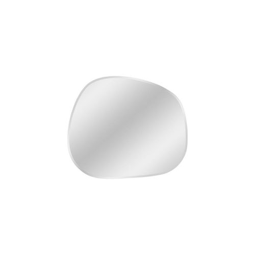 Miroir avec Cadre Bangalore, Argent, 0,7x47x50 cm