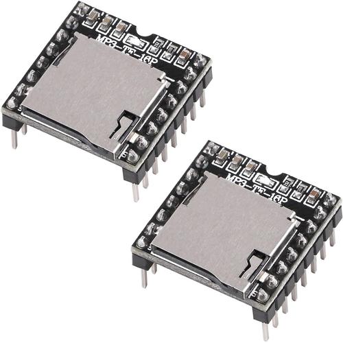 Innovateking-EU 2PCS DFPlayer Mini Lecteur MP3 Module Compatible avec UNO R3 pour Arduino Audio Carte de Décodage Vocal Support Carte TF et Clé USB