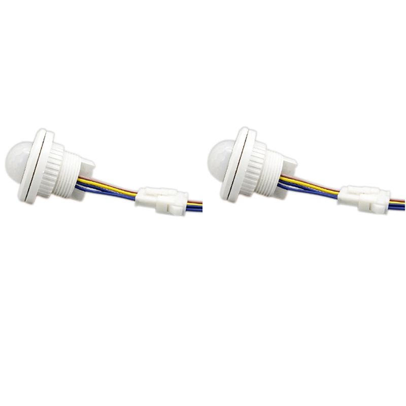 Mini dtecteur de mouvement infrarouge PIR, lumire LED auto...