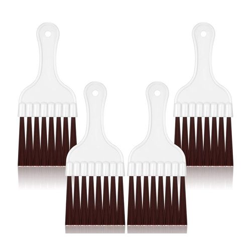 Brosse De Nettoyage D'aileron De Condenseur De Climatiseur, Petit Fouet En Plastique De Nettoyage De Bobine De Réfrigérateur, En Vogue 4 Packs