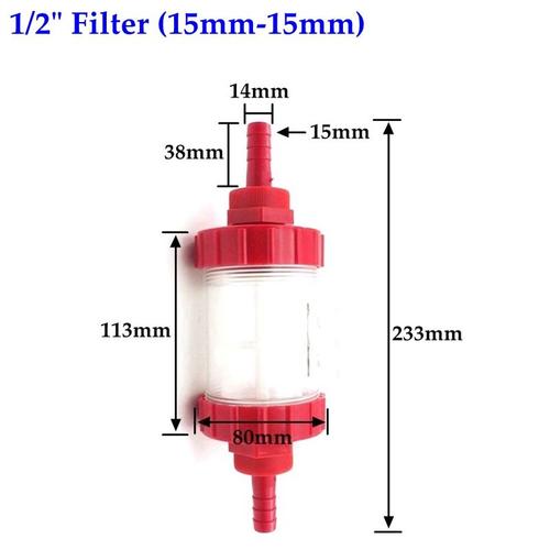 Tuyau de pompe à piston, filtre de tuyau, jet d'eau, pulvérisateur d'irrigation, livres haute pression, aspiration de machine, livre absorbant, 1/2 ""  1