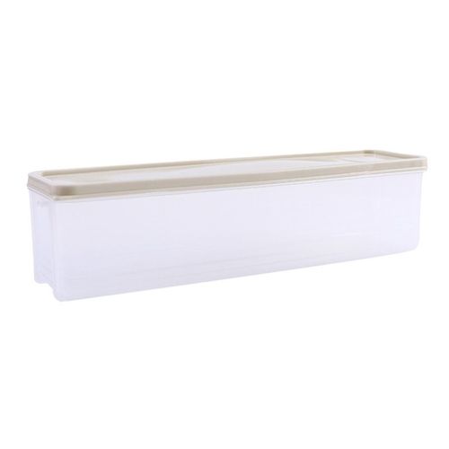 Boîte De Rangement Translucide Pour Nouilles, Étanche À L'humidité, Boîte À Spaghetti Hermétique Avec Couvercle En Plastique Transparent Aliments Fruits Maison