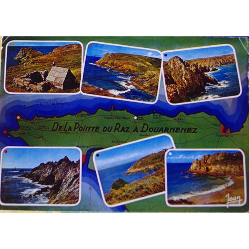 Carte Postale Pointe Du Raz Douarnenez
