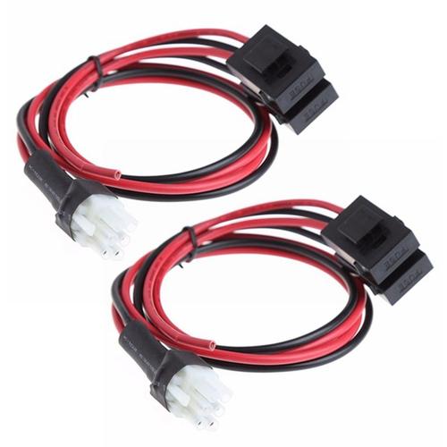 2X 30A Fusible 6 PIN Courte Onde Alimentation rette Câble Pour Yaesu FT-857D IC-725A 1 Mètres