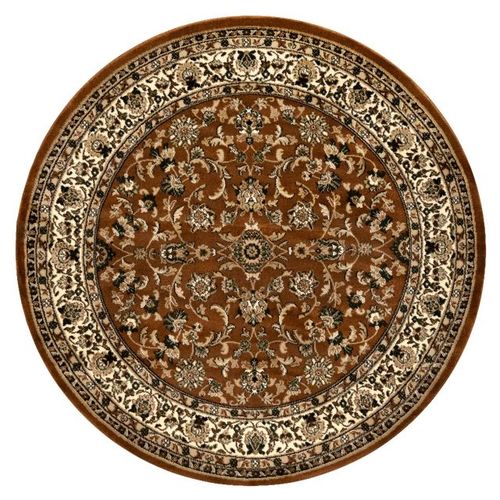 Cercle 120 Cm Tapis Royal Adr Cercle Modèle 1745 Marron