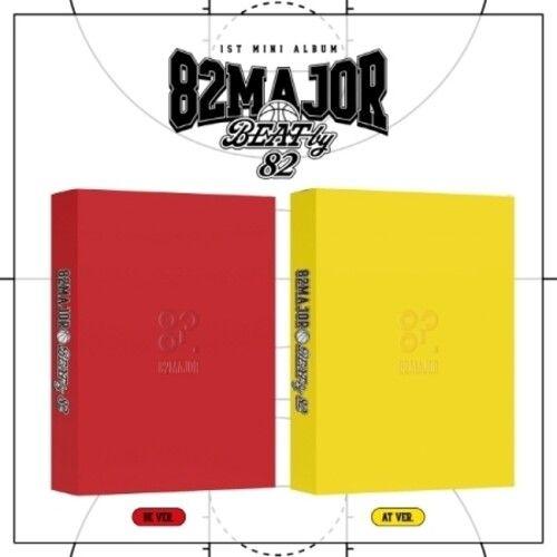 82major - Beat By 82 - Random Cover - Incl. 84pg Photobook, Trading Card, Id Card, 2 Photocards, 2 Logo Stickers, 2 Standing Dolls, Sticker Board & Sticker + Folded Poster [Compact Discs] Photo Book, Photos, Poster, Stickers, Asia - Import