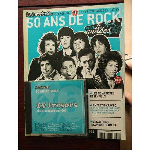 Les Inrocks2 , 50 Ans De Rocks Vol 4 Les Années 60