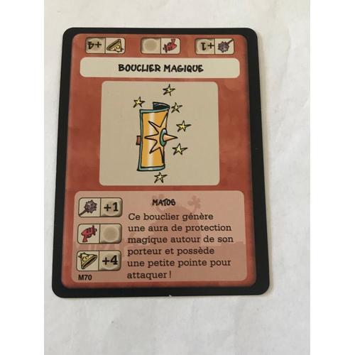 Carte Kid Paddle Blorks Attack M70 Bouclier Magique 