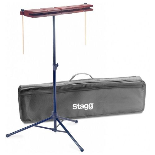 Stagg Wb-Set 5b - Blocs Chinois En Bois, 5 Pièces