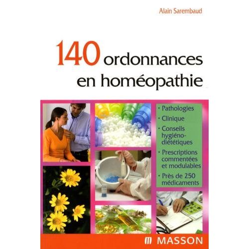 140 Ordonnances En Homéopathie