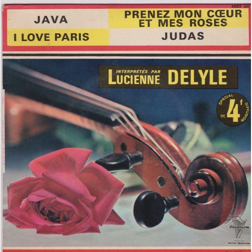 Java (Stern-Marnay) - Judas Come Giuda (Franciulli-Bonifay) - I Love Paris (Cole Porter - - Larue) Prenez Mon Coeur Et Mes Roses (Toichard Evans - Bonifay)