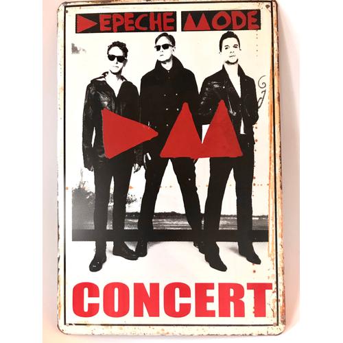 Affiche Depeche Mode Metal