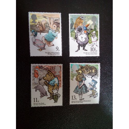 Timbre Royaume Unis Yt 896 A 899 Séries: Année Internationale De L'enfant 1979 ( 030804 )