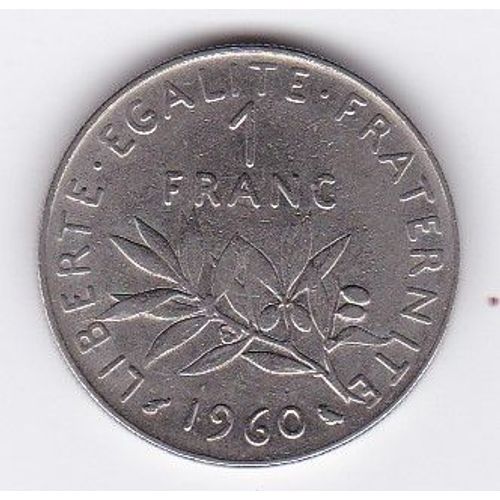 France 1 Franc Semeuse 1960