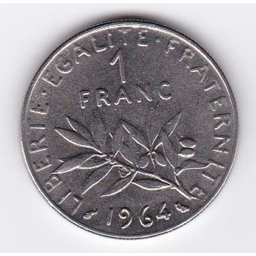 France 1 Franc Semeuse 1964