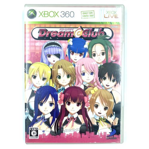 Jeu Xbox 360 Dream C Club Import Japonais Avec Notice Ntsc-J