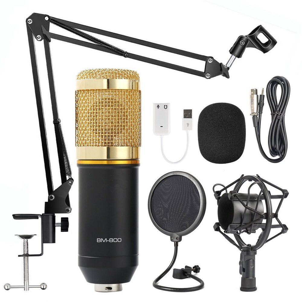 Microphone Studio à Condensateur Avec Directivité Cardioïde Mic250