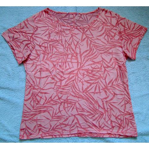 Tee-Shirt Rose Patrice Bréal Taille 40